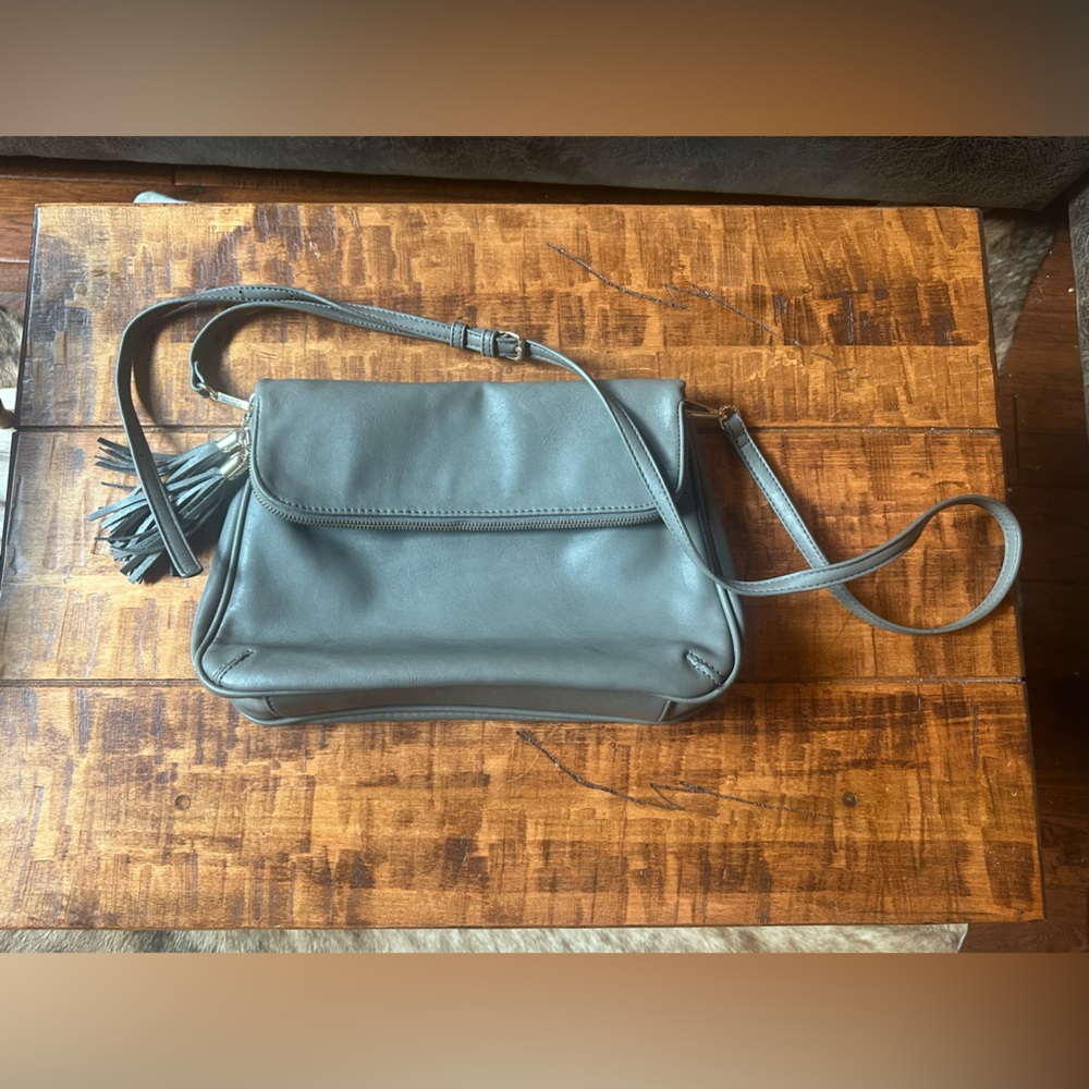 Sleek Gray Crossbody Bag from target